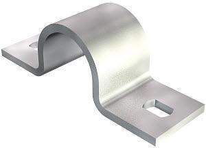 скоба крепежная двухлапковая d22.5мм 823 22.5 ft метал. оцинк. obo 1015168 от BTSprom.by