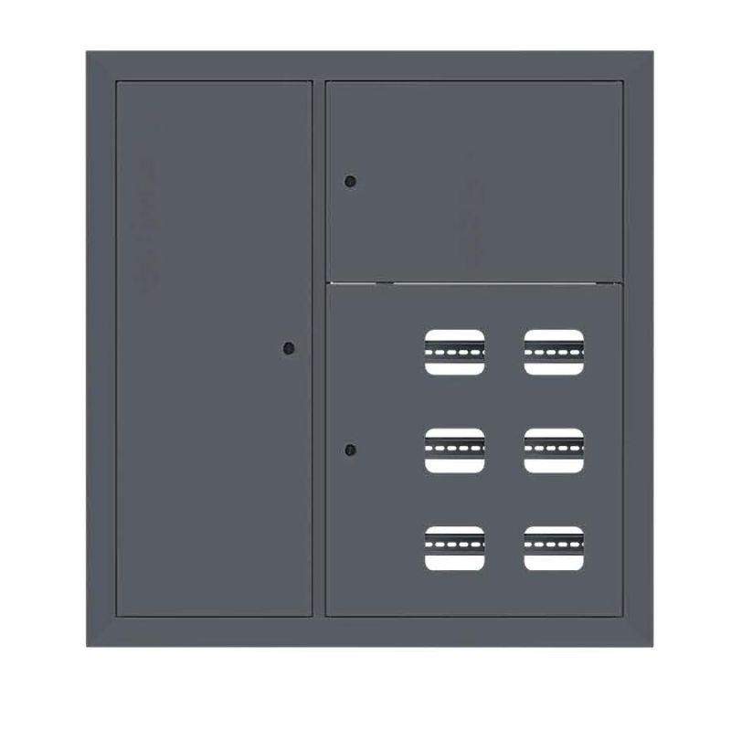 щит этажный 6кв. слаботочка слева ral7016 (1000х950х150) proxima ekf mb29-v-6z-ral7016 от BTSprom.by