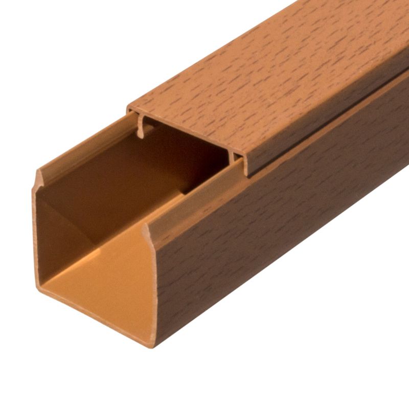 кабель-канал 40х40 l2000 с двойн. замком бук промрукав pr03.0201 от BTSprom.by