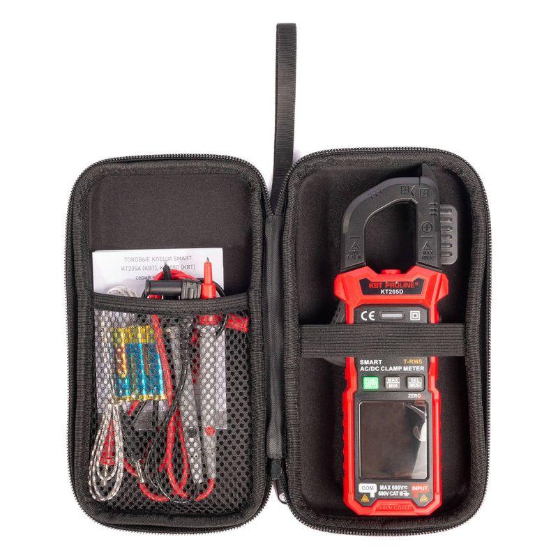  Клещи токовые цифровые КТ 205D PROLINE КВТ 90386 фото в каталоге от BTSprom.by