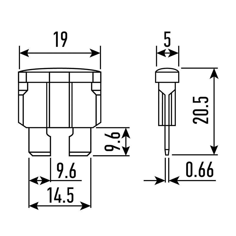  Набор автомобильных предохранителей "стандарт" (блист.) Rexant 80-7022 фото в каталоге от BTSprom.by