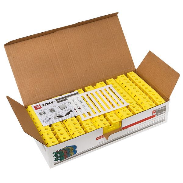  Колодка клеммная JXB-16/35 (90а) желт. EKF plc-jxb-16/35y фото в каталоге от BTSprom.by