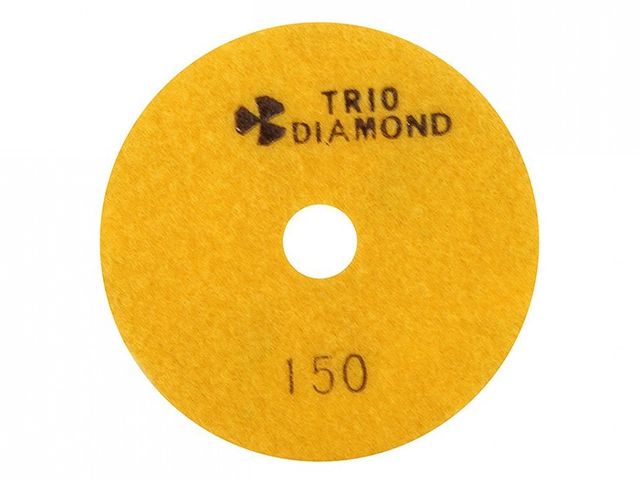 алмазный гибкий шлифкруг "черепашка" 100 № 150 (мокрая шл.) (trio-diamond) 340150 от BTSprom.by