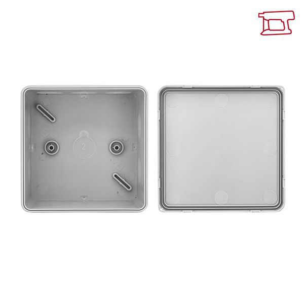  Коробка распределительная КМР-030-035 100х100х50 IP54 с крышкой для прямого монтажа без мембранных вводов сер. EKF plc-kmr-030-034 фото в каталоге от BTSprom.by