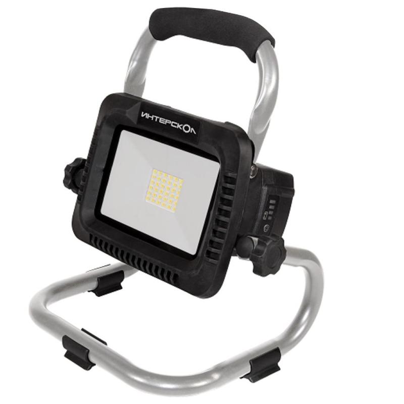 фонарь аккумуляторный светодиодный фо-50/18л апи 18в без акб и зу интерскол 652.0.0.00 от BTSprom.by