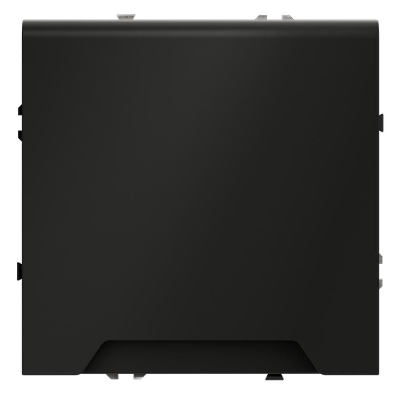 розетка 1-м сп s70 16а с заземл. защ. шторки + крышка механизм черн. матов. voltum vls040308 от BTSprom.by