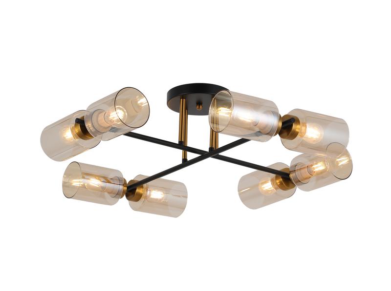  Люстра Liberta 60Вт E27х8 IP20 Freya FR4014PL-08BBZ фото в каталоге от BTSprom.by