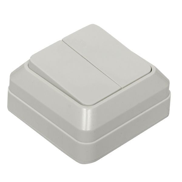  Выключатель 2-кл. ОП Рим 10А IP20 бел. EKF ENV10-023-10 фото в каталоге от BTSprom.by