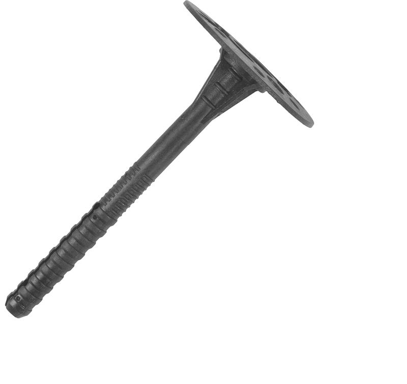 дюбель для теплоизоляции с мет. гвоздем 10х160 ecoplast 154332 от BTSprom.by