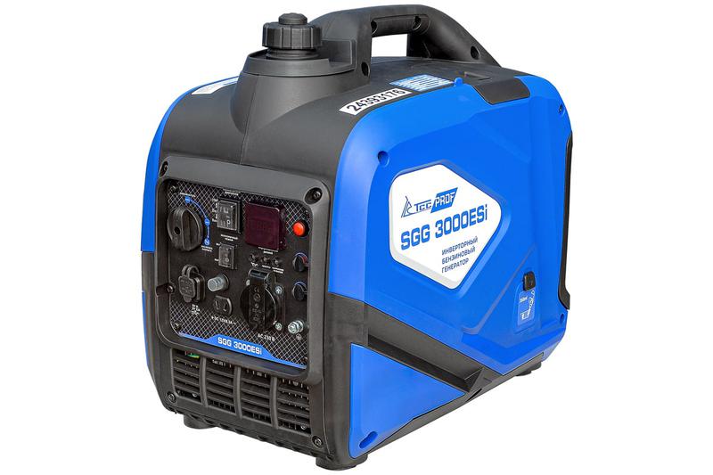 генератор/электростанция/бензогенератор инверторный sgg 3000esi запуск с кнопки гк тсс 060058 от BTSprom.by