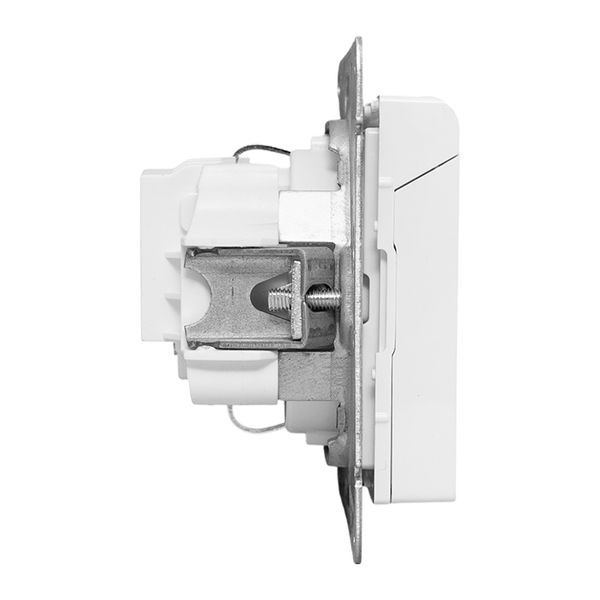  Розетка СП Эпика 16А IP44 с заземл. защ. шторки с крышкой механизм бел. EKF UP1-SOW-111-44 фото в каталоге от BTSprom.by