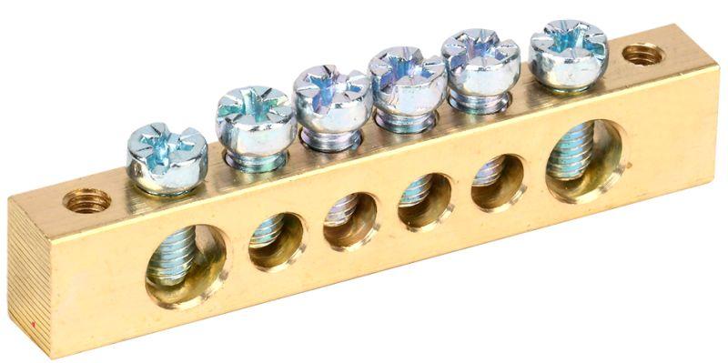 шина pen "земля-ноль" 8х12мм 6/2 (6групп/крепеж по краям) iek ynn21-06-100 от BTSprom.by шина pen "земля-ноль" 8х12мм 6/2 (6групп/крепеж по краям) iek ynn21-06-100 от BTSprom.by