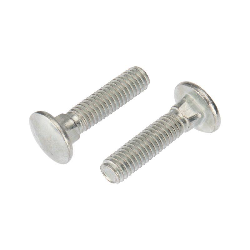 болт мебельный 6х25 din 603 (уп.50шт) kranz kr-01-3511-008 от BTSprom.by