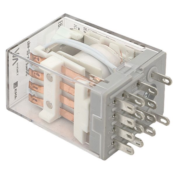  Реле промежуточное RPA 22/4 5А 220В DC AVERES EKF rpa-22-4-220DC фото в каталоге от BTSprom.by