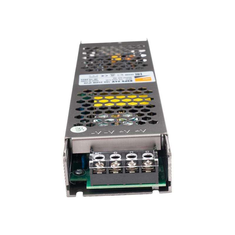  Блок питания для светодиодной ленты 240Вт 10А 24В IP20 BSPS метал. Pro+ JazzWay 5024250 фото в каталоге от BTSprom.by