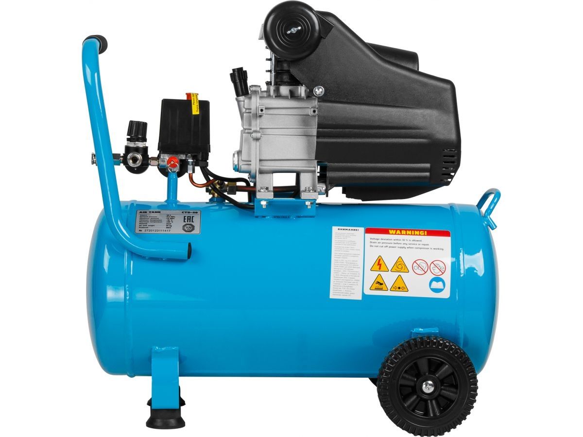  Компрессор DGM AC-150C коаксиальный (260 л/мин, 8 атм, коаксиальный, масляный, ресив. 50 л, 230 В, 1.8 кВт) DG2720-1 фото в каталоге от BTSprom.by