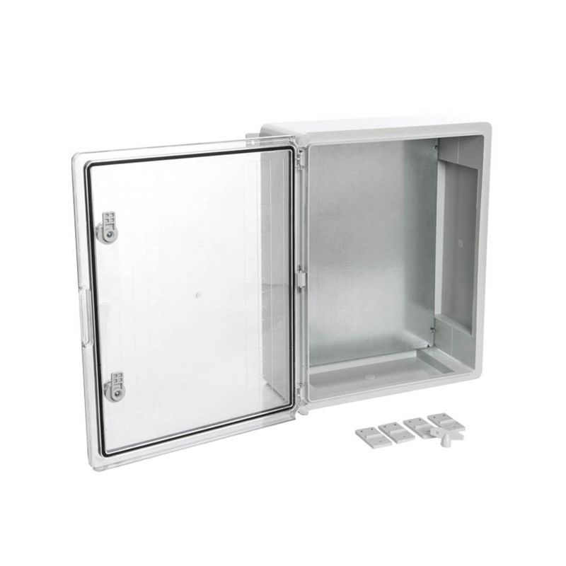 корпус пластиковый с монтажной панелью щмп ip65 прозр. дверь 500х400х175 промрукав pr08.26493 от BTSprom.by