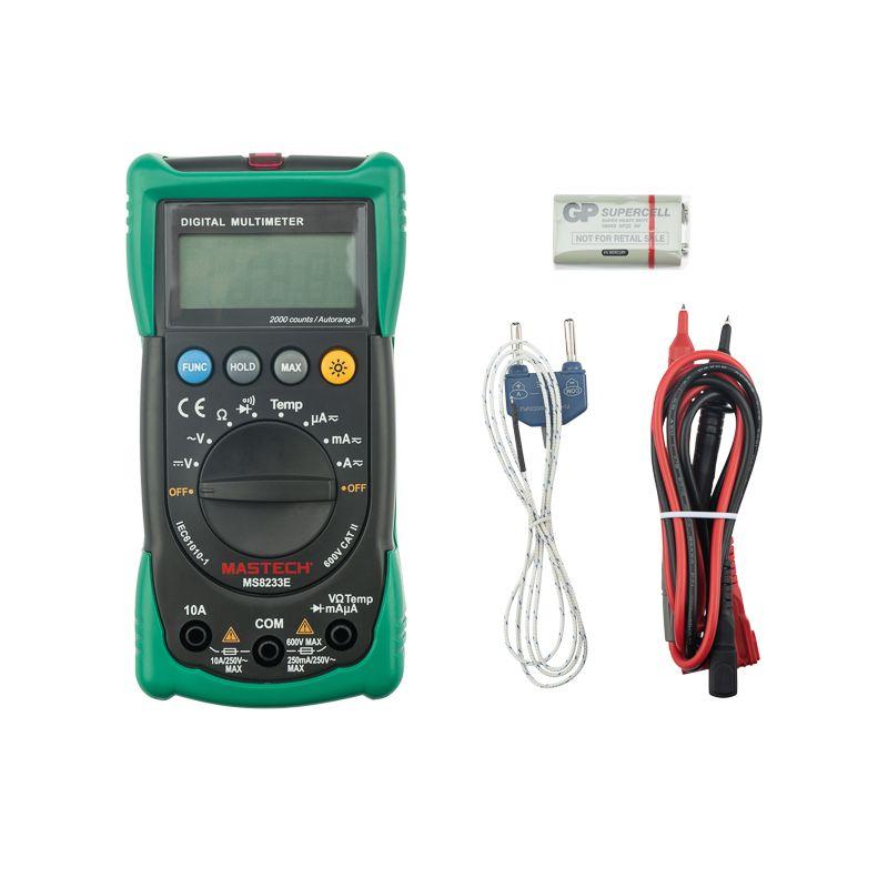  Мультиметр универсальный MS8233E Mastech 13-2013 фото в каталоге от BTSprom.by