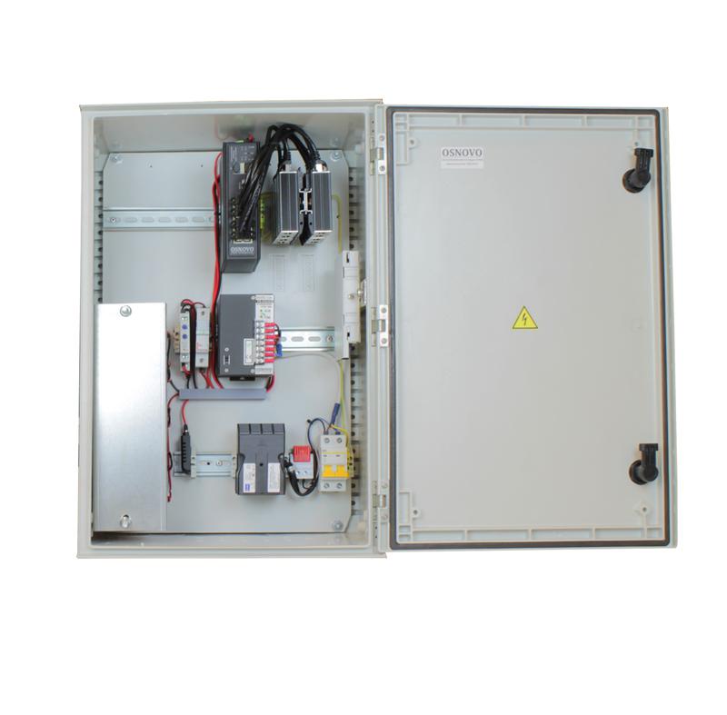 коммутатор уличный управляемый (l2+) osp-46tb3(sw-80802/ils(port 75вт)) на 10 портов с термостабил. osnovo 14218 от BTSprom.by