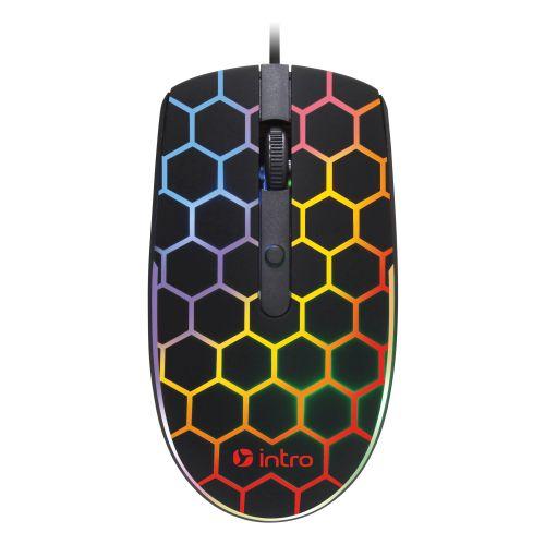 мышь mg278 игровая проводная 800-3600dpi черн. intro б0060196 от BTSprom.by
