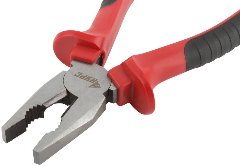  Плоскогубцы комбинированные "Оптима" 200мм двухцветные обрезиненные ручки полированная сталь КУРС 47555 фото в каталоге от BTSprom.by