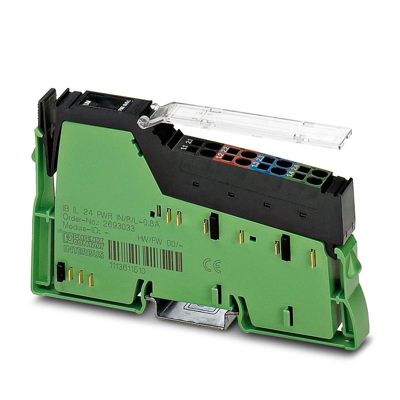 клемма inline ib il 24 pwr in/r/l-0.8a-pac phoenix contact 2693020 от BTSprom.by
