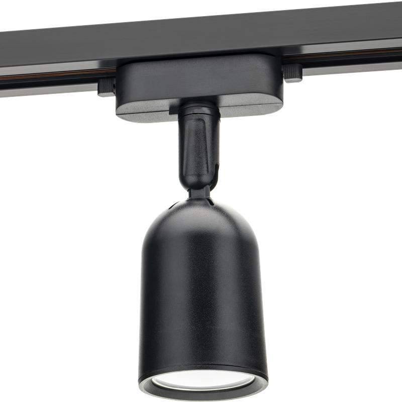  Светильник трековый ARTLINE поворотный 55х55х87мм GU10 220В пластик 4кв.м черн. Ritter 59870 5 фото в каталоге от BTSprom.by