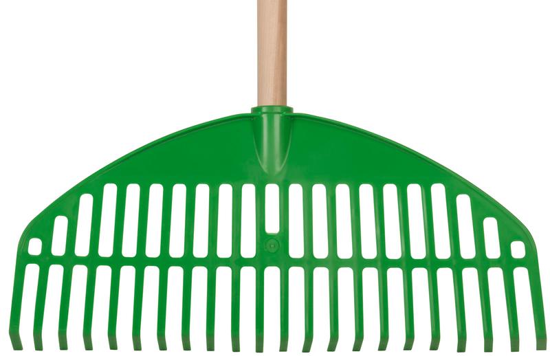  Грабли веерные "Оазис" 22 зуба 440мм с деревянным черенком пластик. 76947 фото в каталоге от BTSprom.by