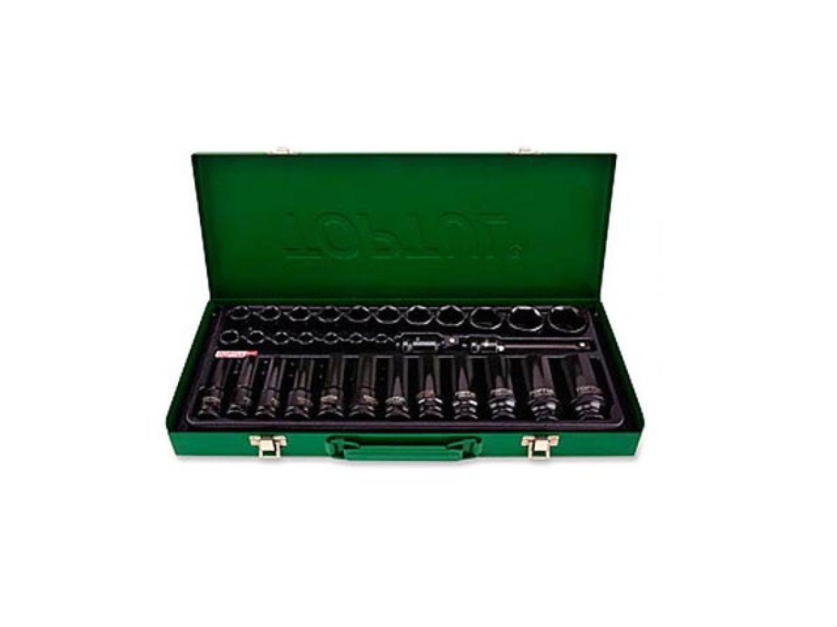 набор головок ударн. 1/2" 8-32мм 6гр. 32пр. toptul gdad3201 от BTSprom.by