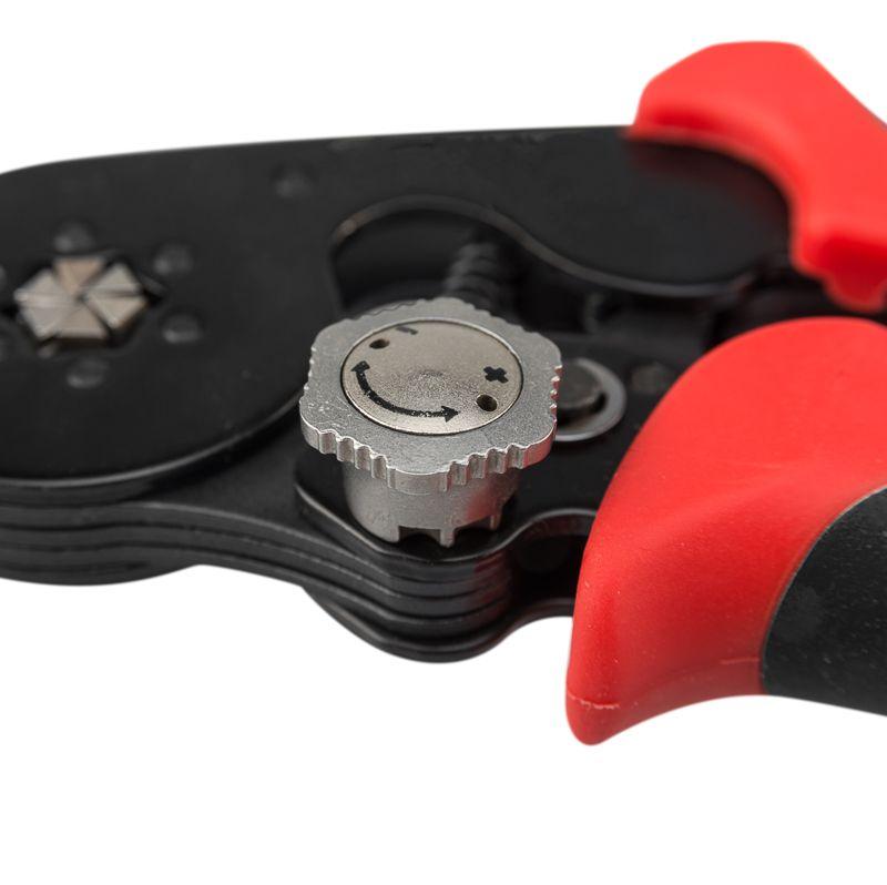  Кримпер HT 10-6 для обжима штыревых наконечников 0.08-10.0кв.мм с регулятором прижим. усилия Rexant 12-3210-1 фото в каталоге от BTSprom.by