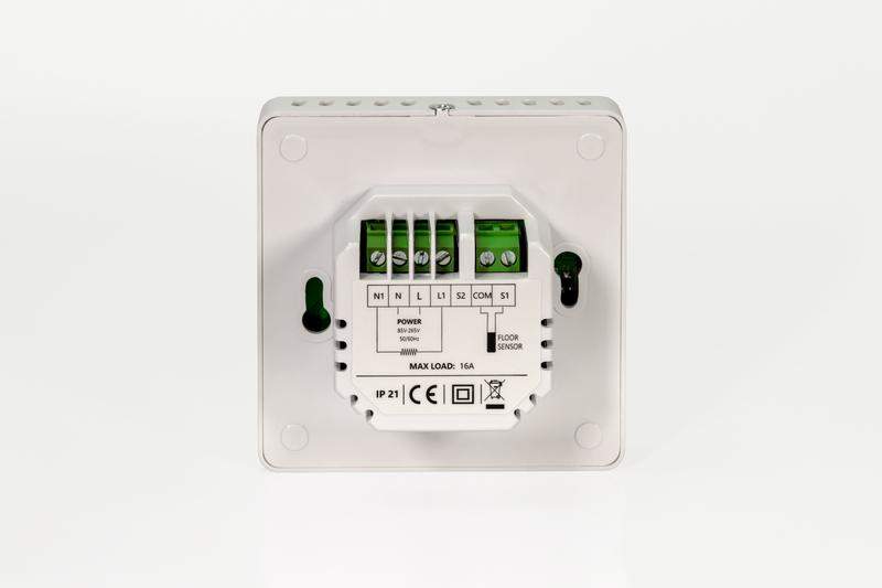 терморегулятор prime c wi-fi с комбинацией датчиков 16а бел. деви 140f1141r от BTSprom.by