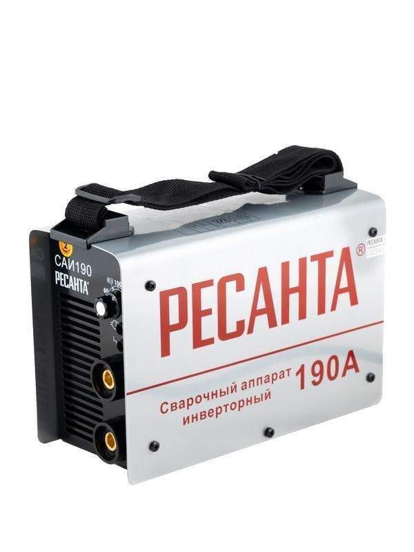 инвертор сварочный саи-190 190а d5 140-240в ip21 горячий старт ресанта 65/2 от BTSprom.by