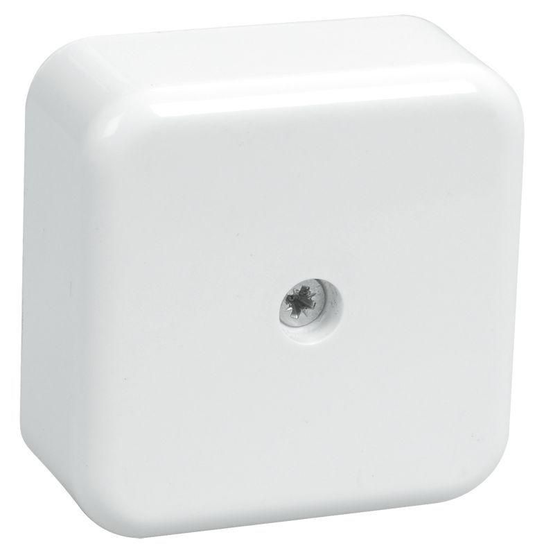 коробка распаячная оп 50х50х20 ip20 км41206-01 (4 клем. 3кв.мм) бел. iek uko10-050-050-020-k01 от BTSprom.by