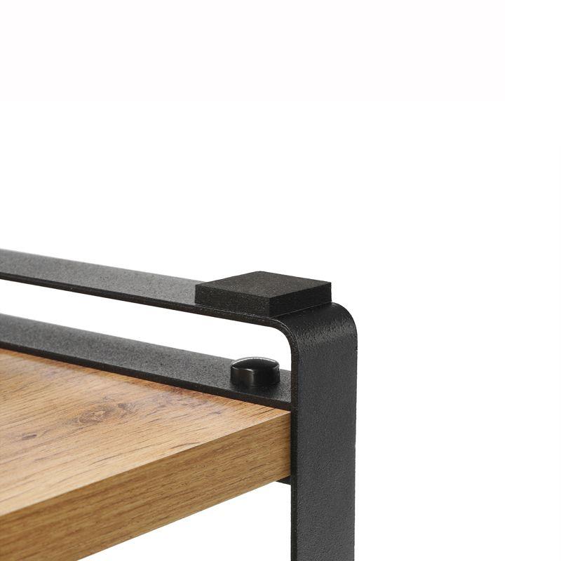  Полка-органайзер для кухни двухъярусная дуб Вотан черн. Rexant 38-0677 фото в каталоге от BTSprom.by