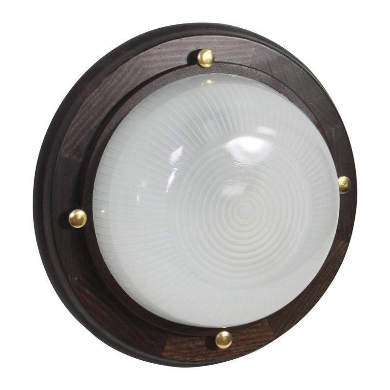  Светильник НПП 03-60-013 "Самарканд" 1301 60Вт E27 IP65 матов./корпус дерево венге (инд. упак.) Элетех 1005500974 фото в каталоге от BTSprom.by