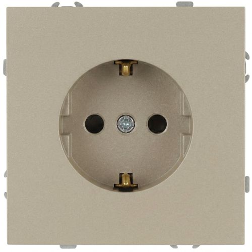 розетка 1-м с заземл. сп 16а ip20 250в galaxy шампань эра б0070625 от BTSprom.by