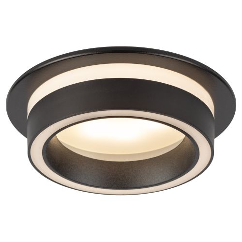 светильник dk116 bk gx53 ip20 встраив. под лампу черн. эра б0071010 от BTSprom.by