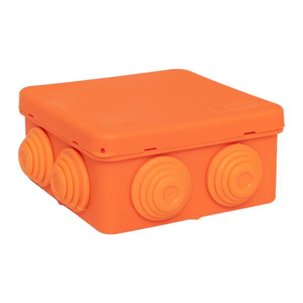  Коробка огнестойкая E45 85х85х40мм IP55 с клеммниками 6 полюсов 0.5-6кв.мм HF EKF plc-kmfr-85-606 фото в каталоге от BTSprom.by