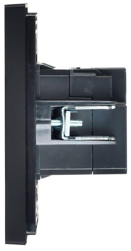  Розетка USB A+C 3.1А FORTE&PIANO FP150 черн. IEK FP-U22-D31-K02 фото в каталоге от BTSprom.by