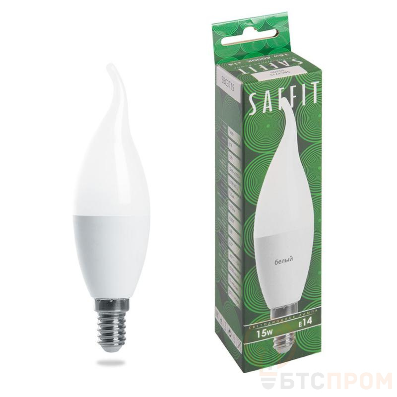Лампа светодиодная 15Вт 230В E14 4000К на ветру C37T SBC3715 SAFFIT 55205 фото в каталоге от BTSprom.by  Лампа светодиодная 15Вт 230В E14 4000К на ветру C37T SBC3715 SAFFIT 55205 фото в каталоге от BTSprom.by