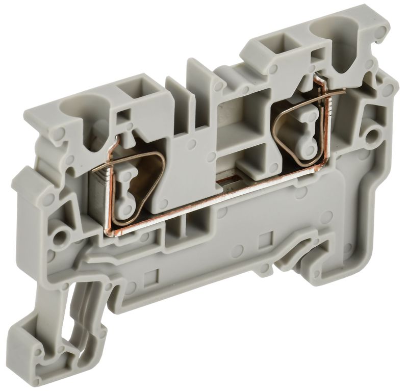 клемма пружинная cx4 4кв.мм проходная сер. armafix iek af-ct40-00-k03-004 от BTSprom.by