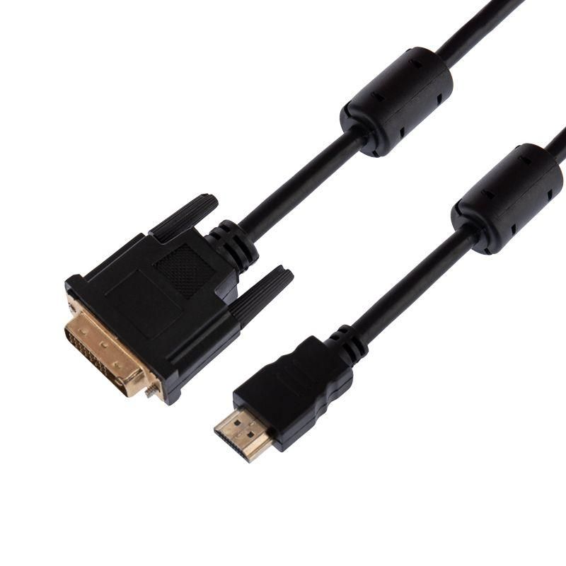 шнур hdmi - dvi-d gold 3м с фильтрами rexant 17-6305 от BTSprom.by шнур hdmi - dvi-d gold 3м с фильтрами rexant 17-6305 от BTSprom.by