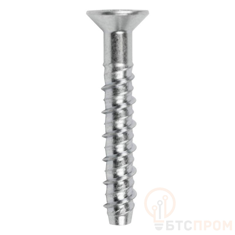 Анкер-шуруп для бетона с потайной головкой 8х60мм (уп.100шт) DKC CM590860 фото в каталоге от BTSprom.by  Анкер-шуруп для бетона с потайной головкой 8х60мм (уп.100шт) DKC CM590860 фото в каталоге от BTSprom.by