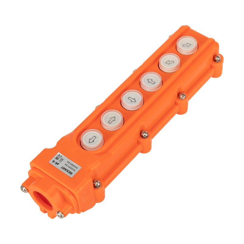 пульт кнопочный пк-6 на 6 кнопок ip54 rexant 36-9212 от BTSprom.by