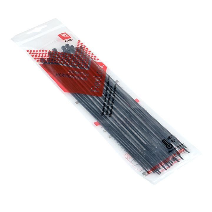 хомут p6.6 2.5x200 flexlock стандартный черн. (уп.50шт) proxima ekf plc-fl-ctsb-2.5x200-r от BTSprom.by