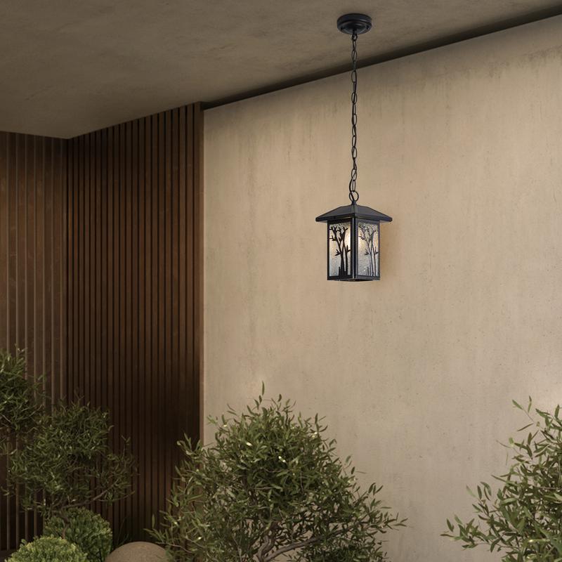  Светильник Saga 1х40Вт E27 IP44 подвесной Voltega VGL7218PL-01B фото в каталоге от BTSprom.by