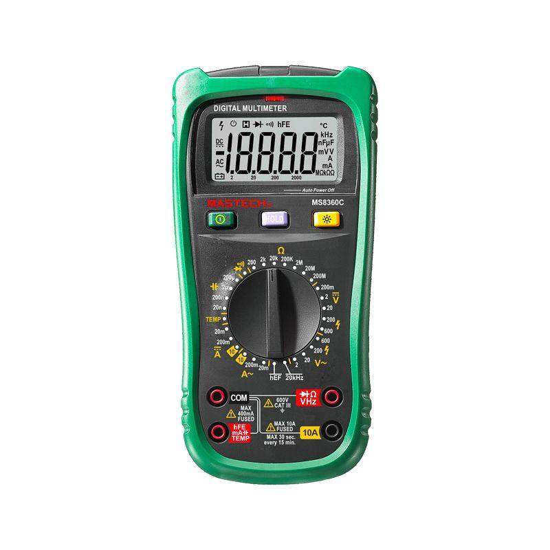 мультиметр профессиональный ms-8360c mastech 13-2027 от BTSprom.by