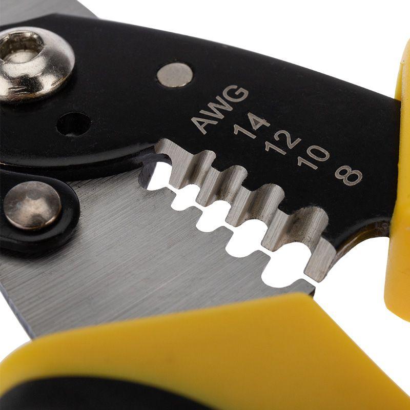  Кабелерез «МАСТЕР» диам. кабеля до 13.5мм с функцией зачистки кабеля 0.5-6кв.мм (HT-50A) Rexant 12-5412 фото в каталоге от BTSprom.by