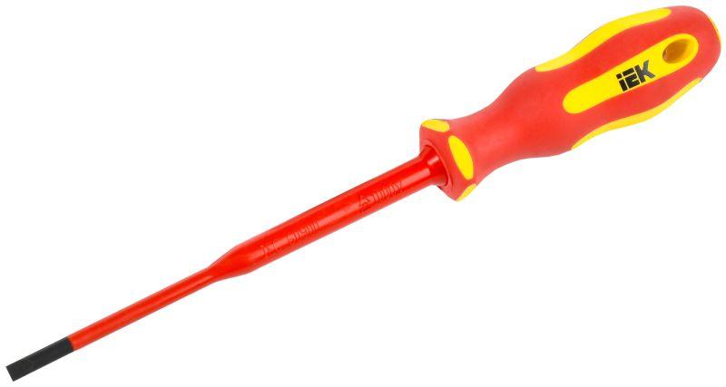 отвертка диэлектрическая slim sl3.5х100 т2 arma2l 5 iek a2l5-sc31-t2-sl-35-100 от BTSprom.by