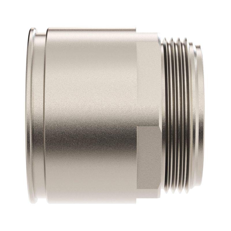 муфта труба-коробка d50мм ip66/ip67 м50х1.5 никелир. латунь dkc 6111-a50 от BTSprom.by